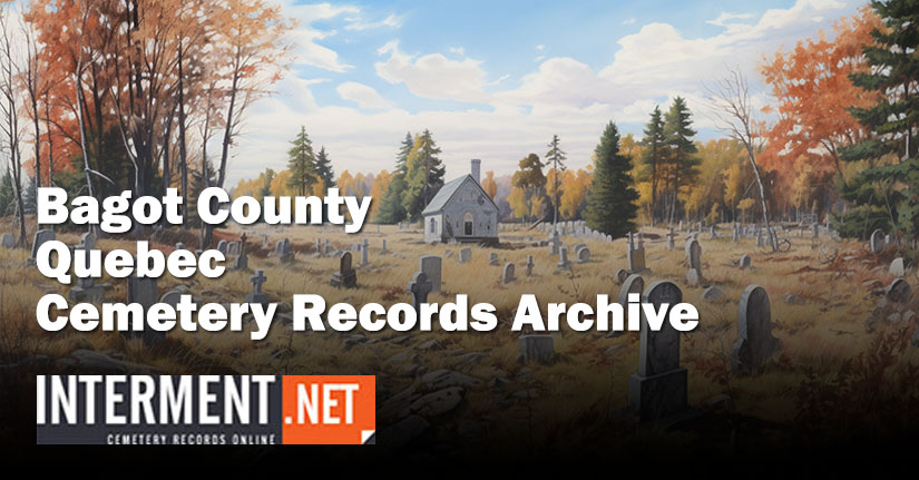 bagot county quebec cemetery records