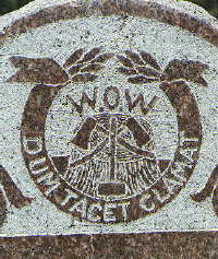 woodmen of the world tombstone