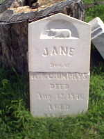 jane tombstone