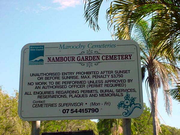 Nambour Garden Lawn Cemetery