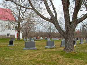 chartierville Cemetery, chartierville quebec