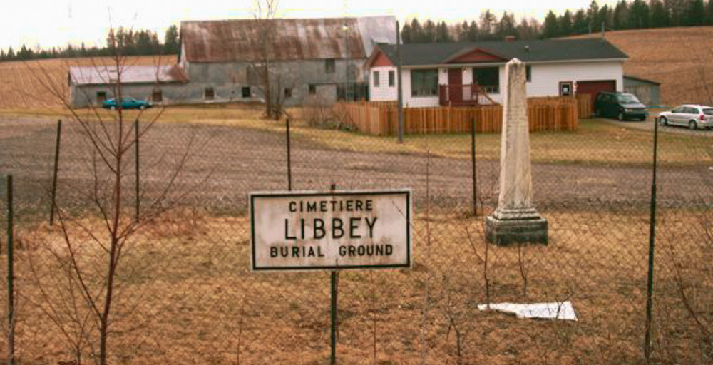 Libby Cemetery, Burial Records, Milby, Quebec
