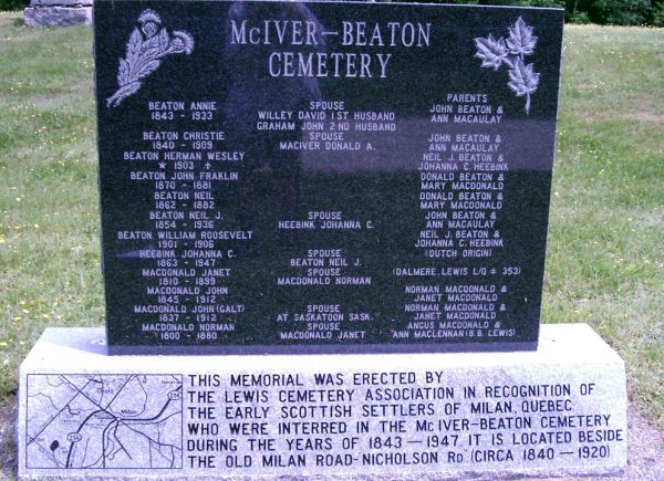 McIver-Beaton Cemetery