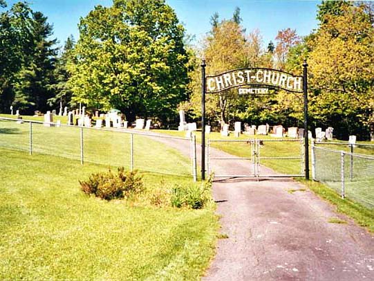 christ church cemetery saint jean de brebeuf quebec