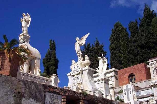 Leni Cemetery Messina Province, Sicilia, Italy