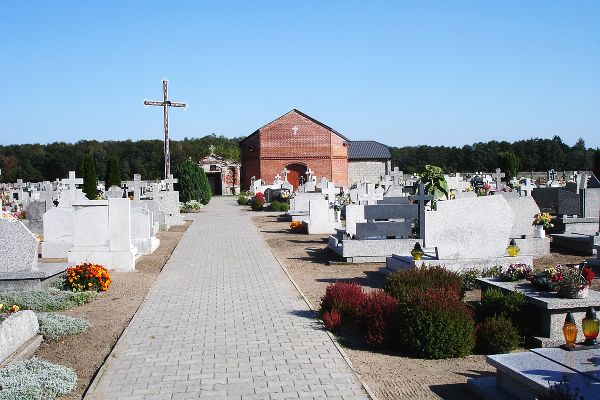 Staw Cemetery Staw, Municipality of Strzalkowo, District of Slupca, Wielkopolskie Province, Poland