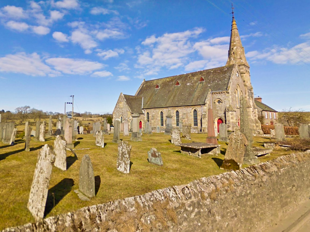 norrieston churchyard thornhill scotland
