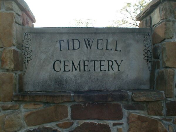 Tidwell Cemetery Deaverstown, Blount County, Alabama
