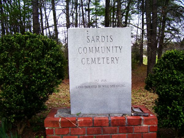 Sardis Community Cemetery Gardendale, Jefferson County, Alabama