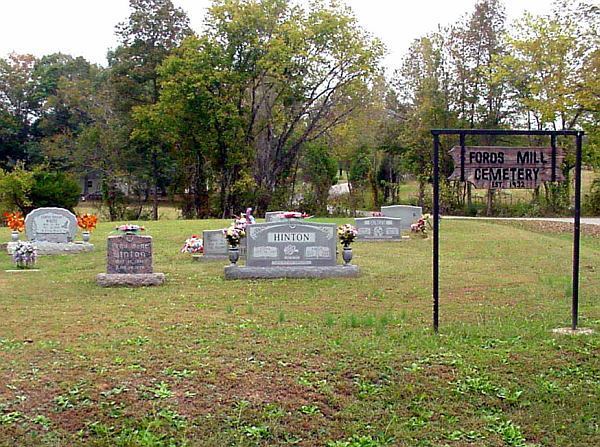 Fords Mill Cemetery Lauderdale County, Alabama