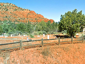 schuerman red rock cemetery sedona arizona