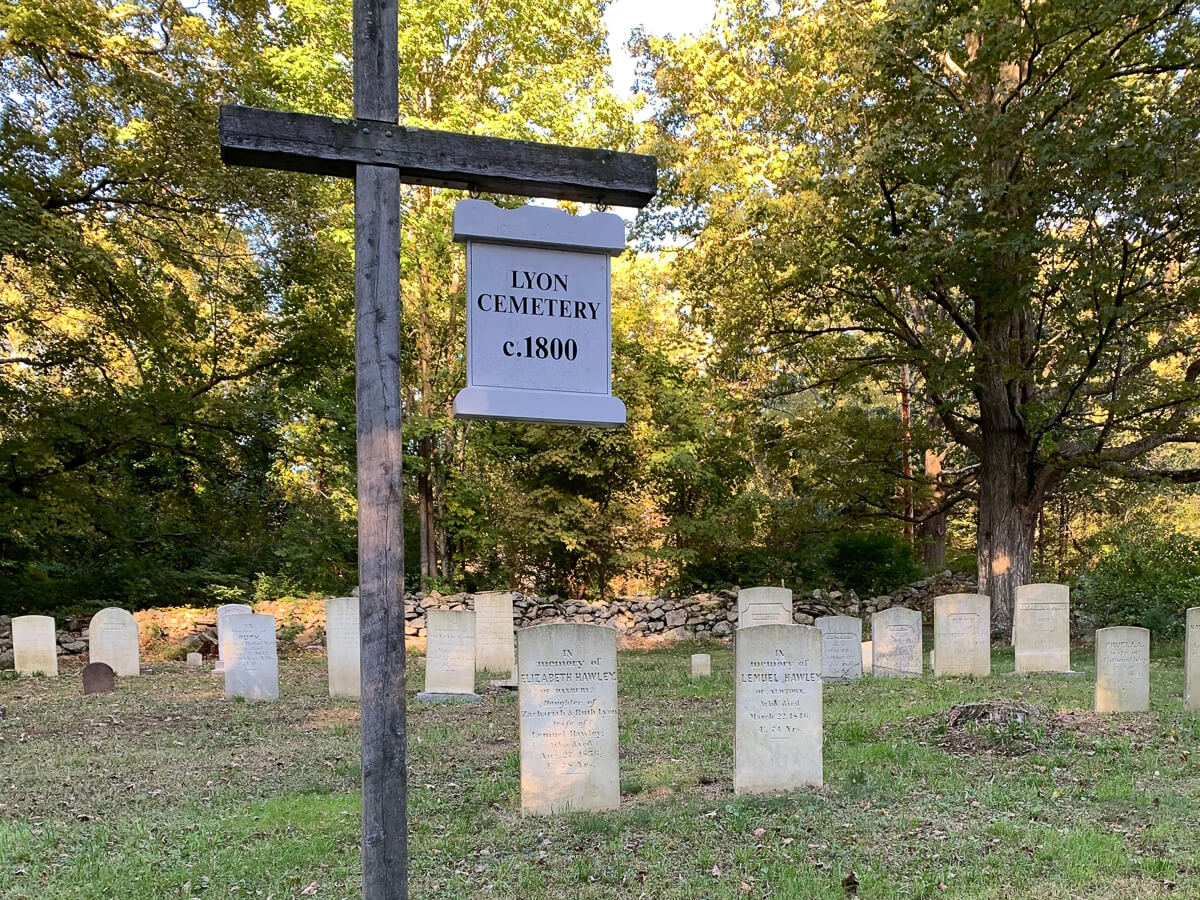 lyon cemetery easton connecticut
