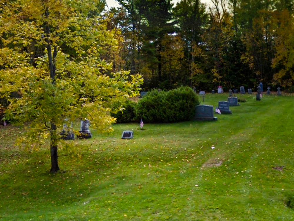 st. monica's mission cemetery cary maine