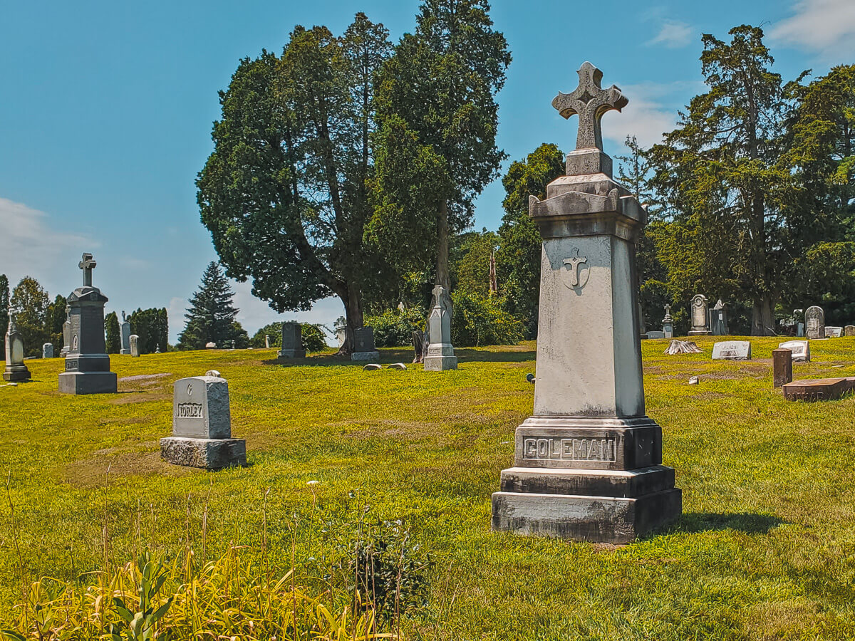 calvary cemetery, glenmont, new york