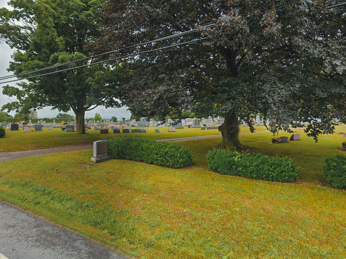 evergreen lawn cemetery, akron, ny