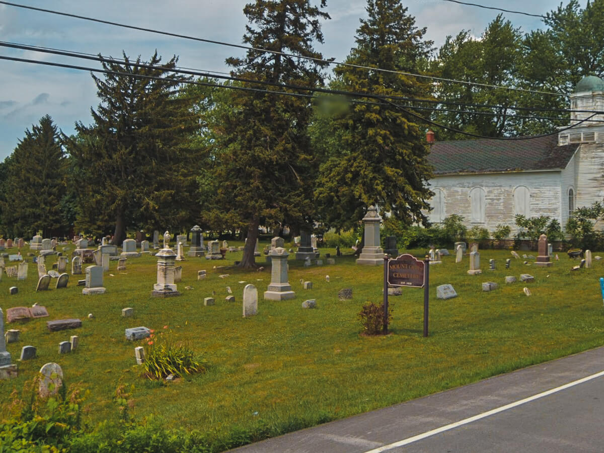 mount olive cemetery, newstead, ny