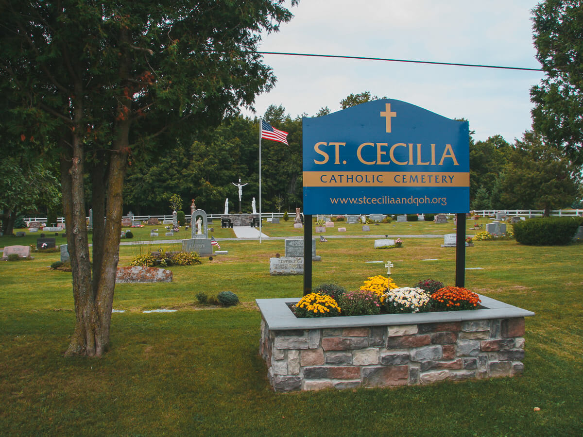 st. cecilia catholic cemetery, henderson, ny