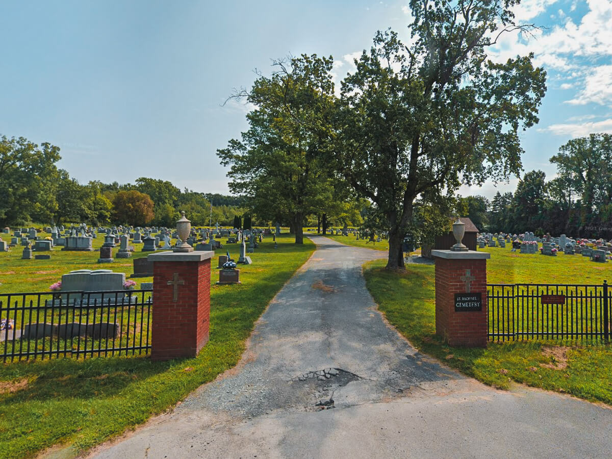 st. michaels cemetery, waterford, ny