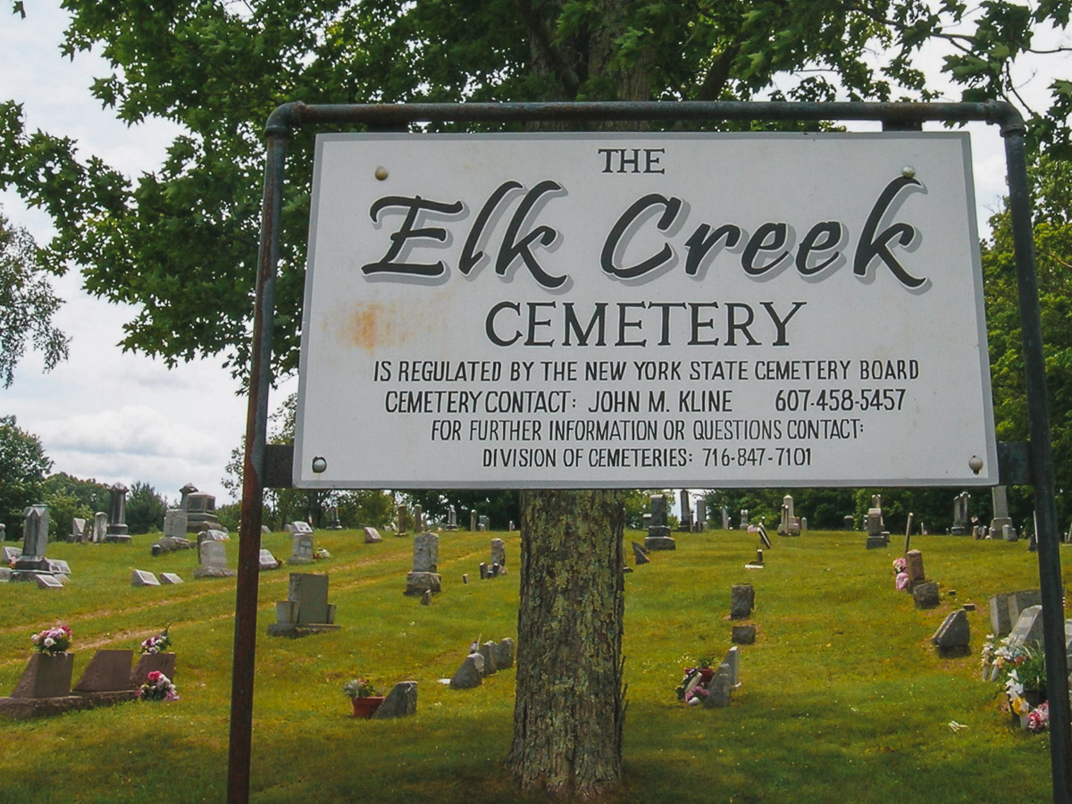 elk creek cemetery, borden, ny