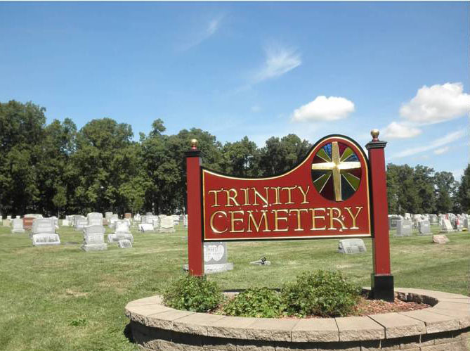 trinity cemetery of telford