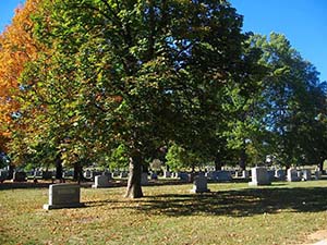 evergreen burial park