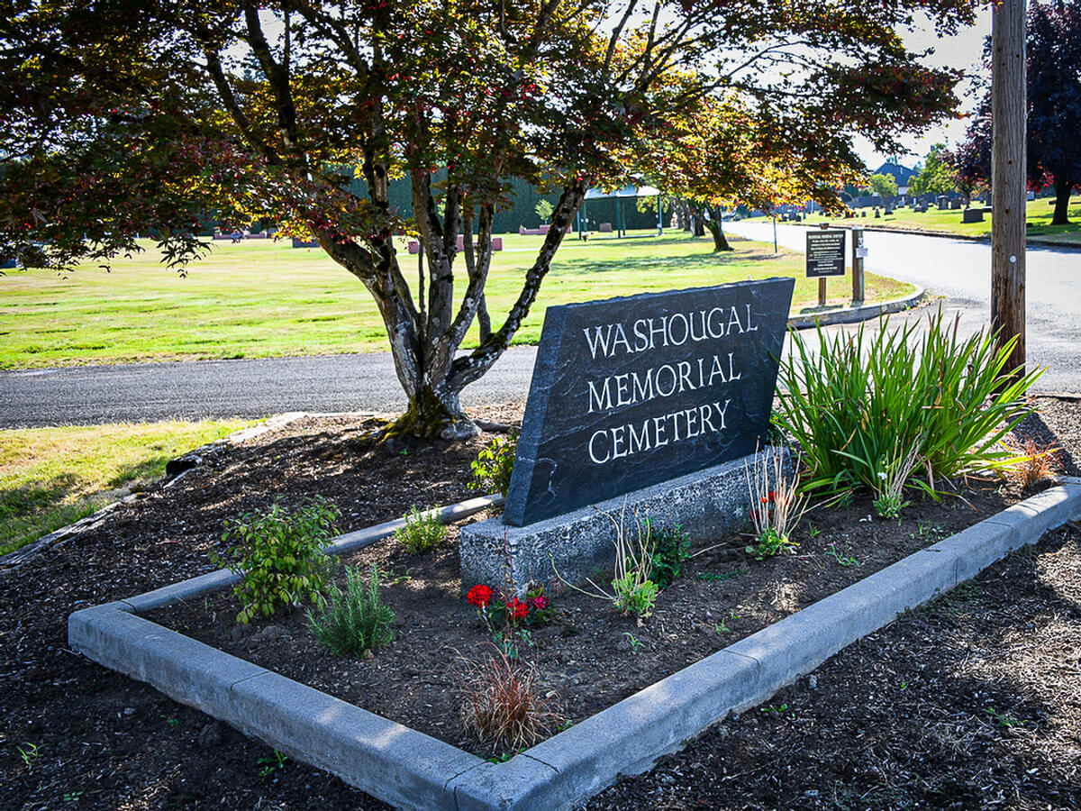 washougal memorial cemetery, washougal, washington