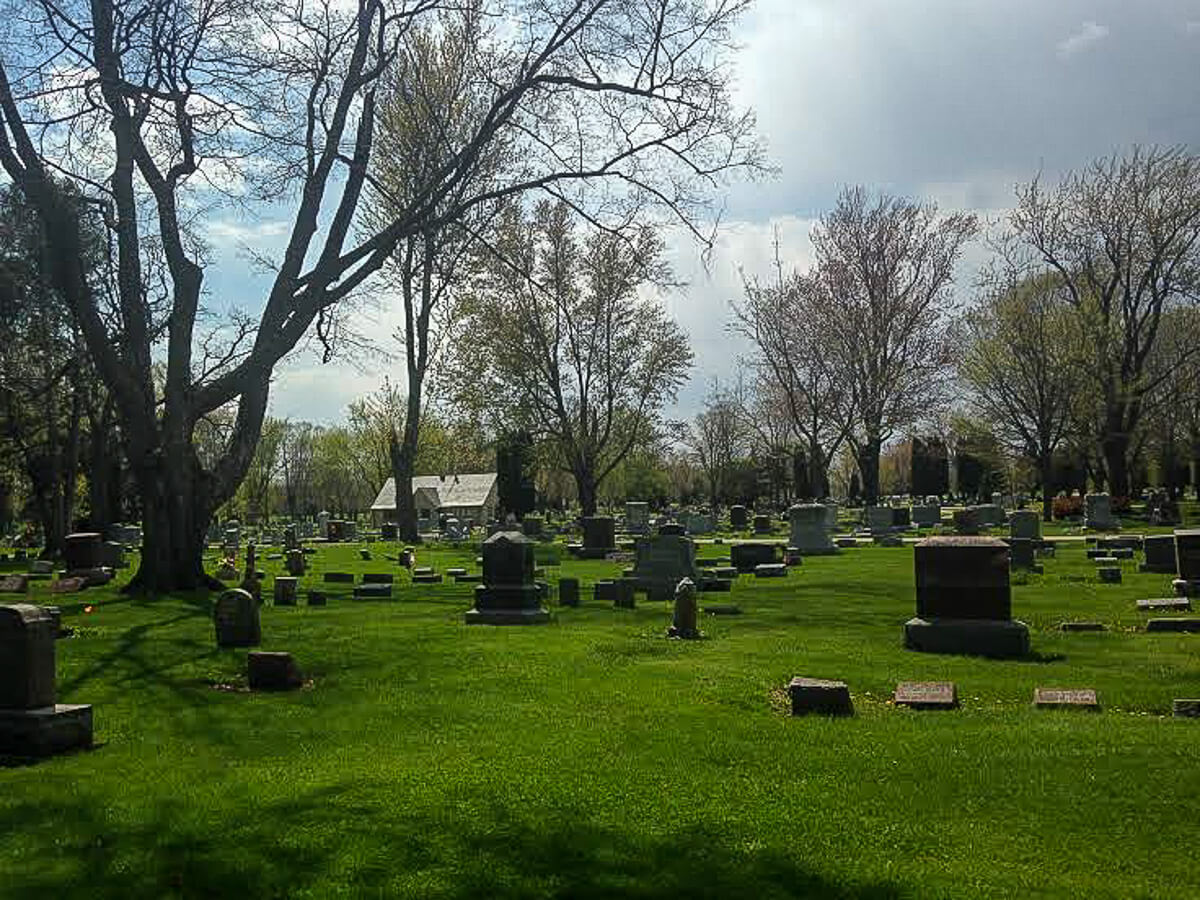 oak hill cemetery, neenah, wi