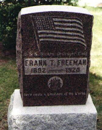 freeman tombstone, lakeview cemetery, cheyenne, wy