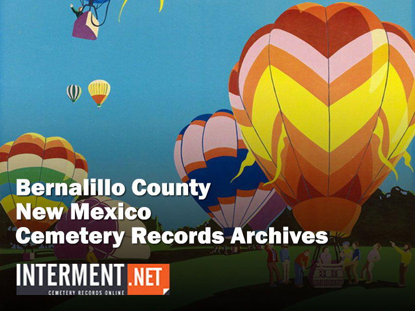 bernalillo county new mexico cemetery records