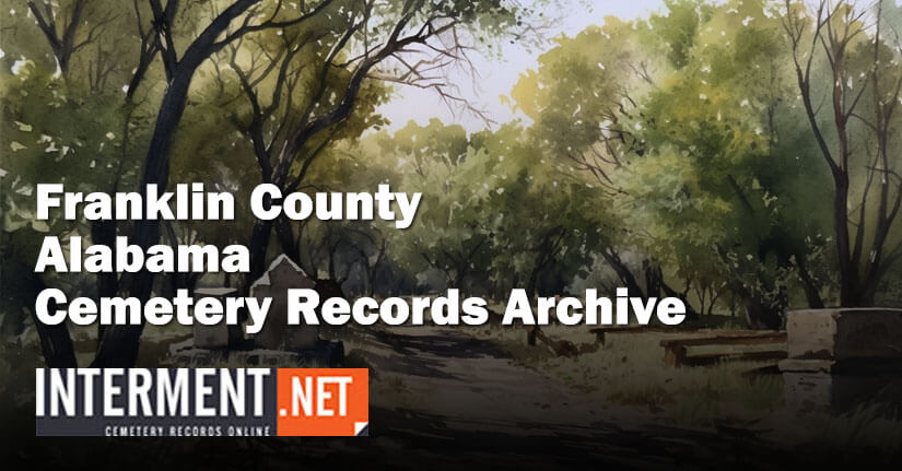 franklin county alabama cemetery records
