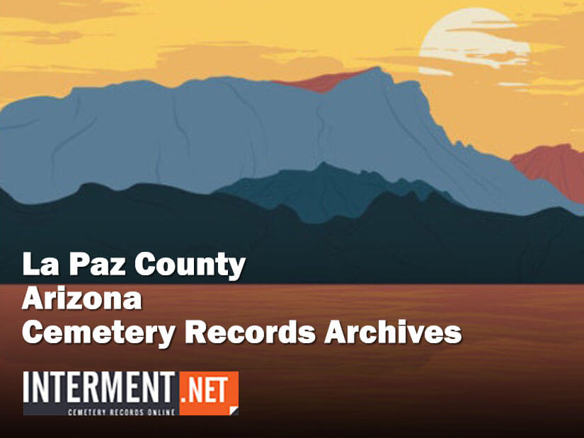 la paz county arizona cemetery records