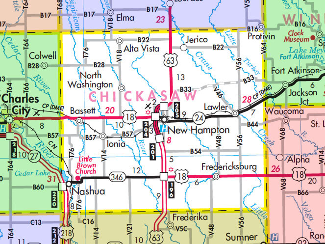 chickasaw county iowa cemetery records