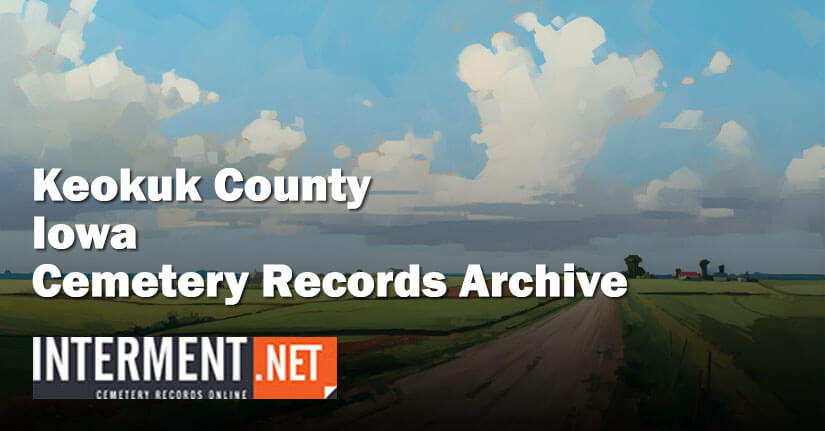 keokuk county iowa cemetery records