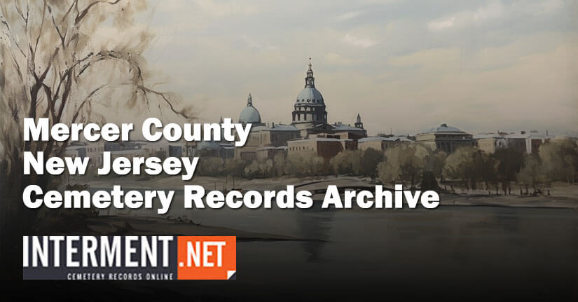 mercer county new jersey cemetery records