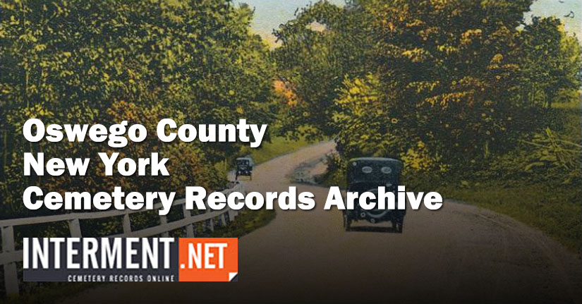 oswego county new york cemetery records