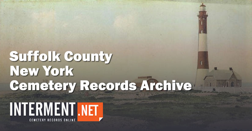 suffolk county new york cemetery records