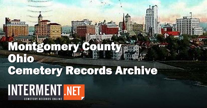 montgomery county ohio cemetery records