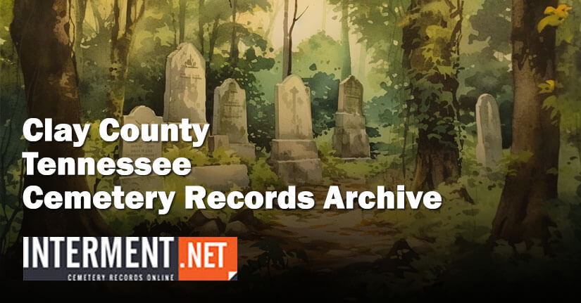 clay county tennessee cemetery records