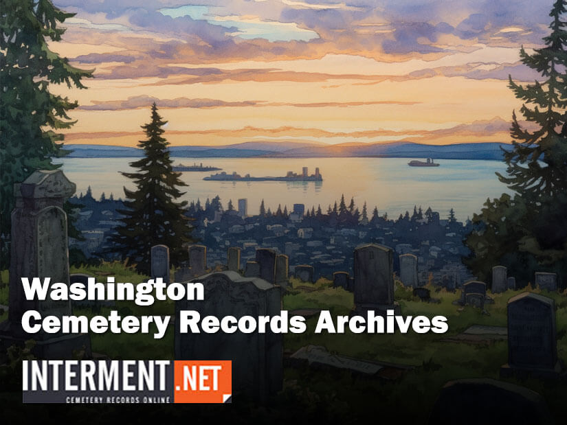 washington cemetery records
