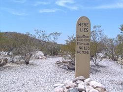boothill graveyard in Tombstone, Arizona