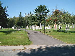 Bury Cemetery, Bury, Quebec