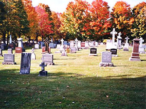 malvern cemetery, quebec canada