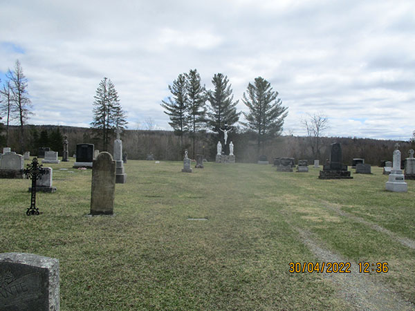 saint-gabriel cemetery, stratford, quebec