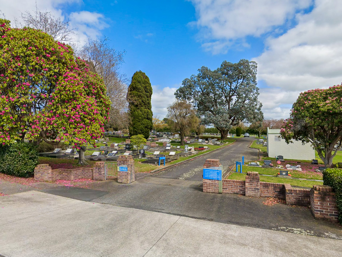 piako lawn cemetery morrinsville new zealand