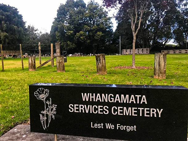 whangamata cemetery whangamata new zealand