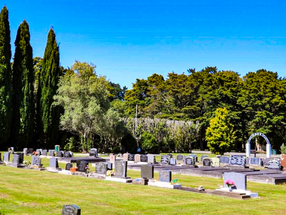 ashhurst domain cemetery new zealand
