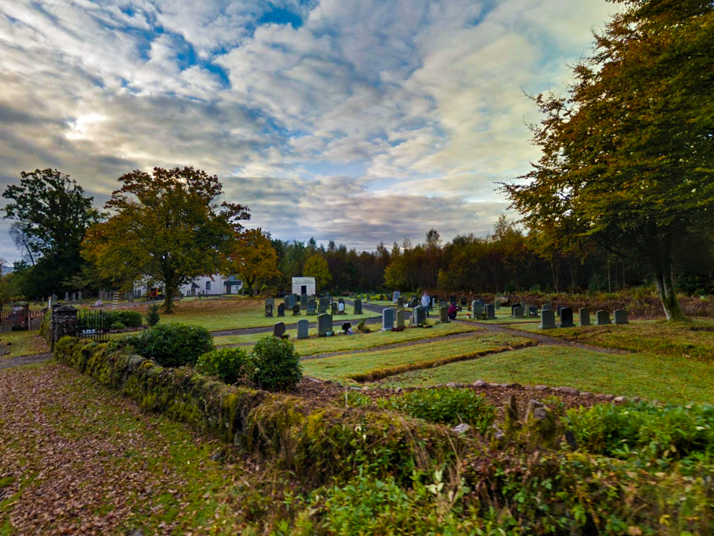 buchanan churchyard extension scotland