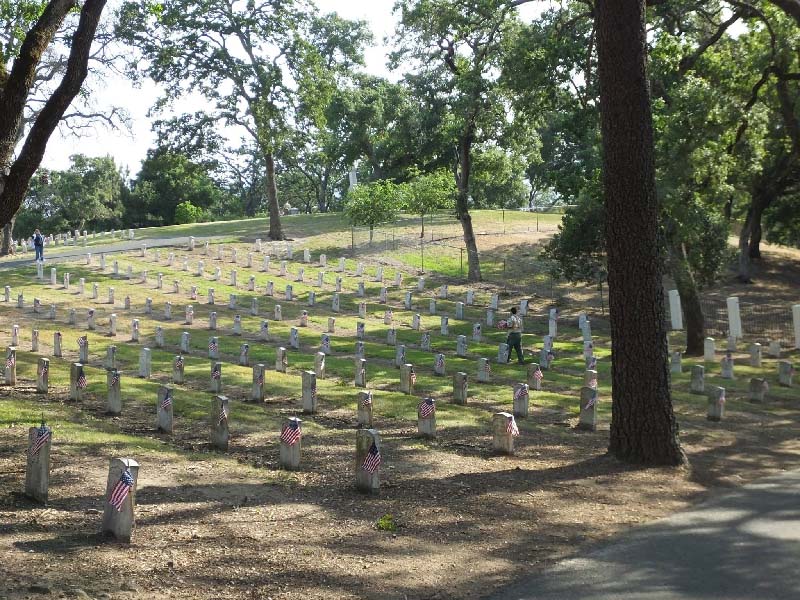 Veterans Home Cemetery, yountville california
