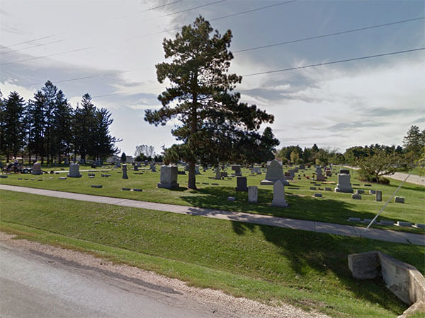 maple cemetery, kirkland, illinois