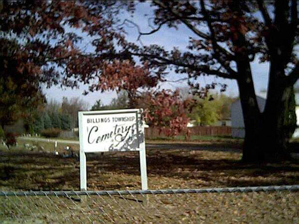 billings township cemetery, beaverton, mi